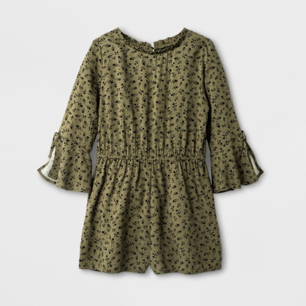 ART CLASS Green Romper